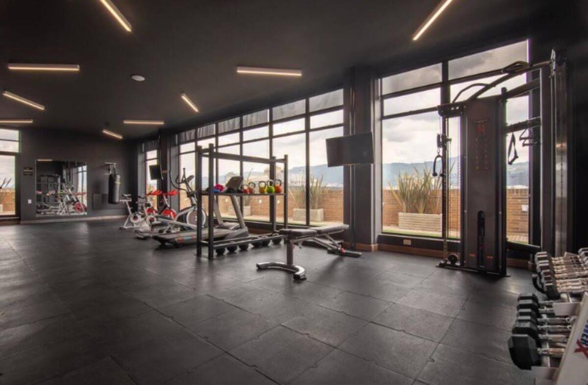 Luxury Apartment With Amenities In Chico Bogotá Exteriör bild