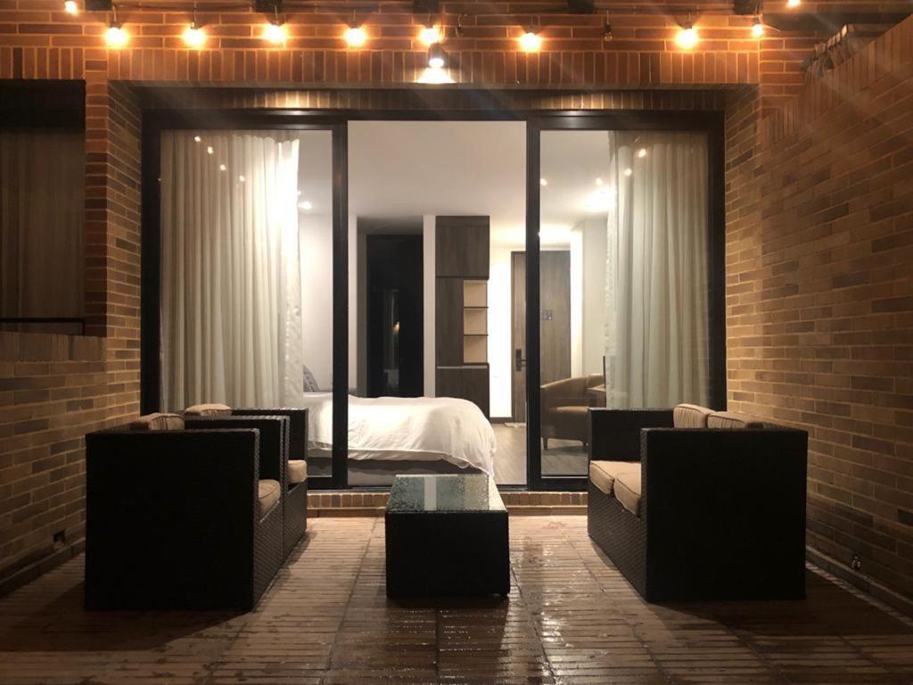 Luxury Apartment With Amenities In Chico Bogotá Exteriör bild